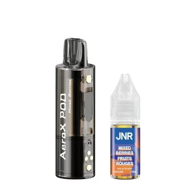 Pod JNR AeroX + E-liquide...