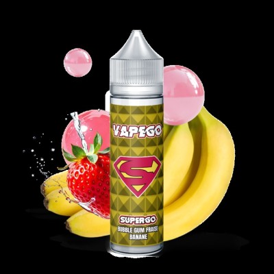 SUPERGO Bubble Gum Fraise...