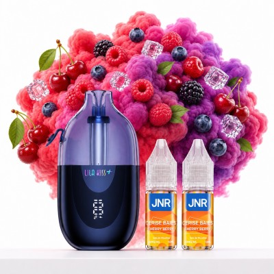 Puff Lila Kiss⁺ 46K+ Cerise...